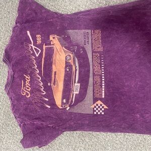 Ford Mustang Purple Kids T-Shirt
